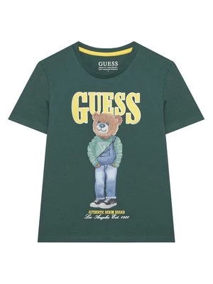 Obrázek produktu Guess T-Shirt L6RI11 K8HM4 Zelená Regular Fit