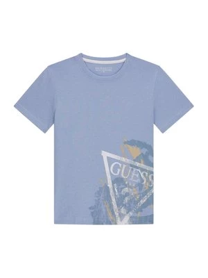 Obrázek produktu Guess T-Shirt L6RI14 K8HM4 Světle modrá Regular Fit