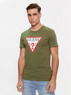 Obrázek produktu Guess T-Shirt Logo M2YI71 I3Z14 Zelená Slim Fit