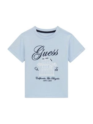 Obrázek produktu Guess T-Shirt N6GI00 K8HM4 Světle modrá Regular Fit
