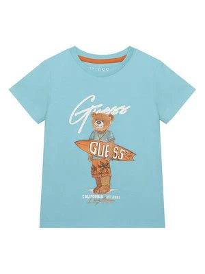 Obrázek produktu Guess T-Shirt N6GI04 K8HM4 Modrá Regular Fit