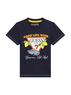 Obrázek produktu Guess T-Shirt N6GI07 K8HM4 Tmavomodrá Regular Fit