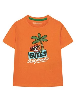 Obrázek produktu Guess T-Shirt N6GI12 K8HM4 Oranžová Regular Fit