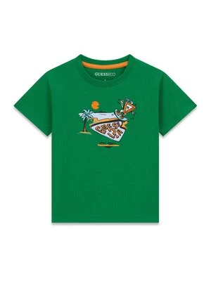 Obrázek produktu Guess T-Shirt N6GI12 K8HM4 Zelená Regular Fit