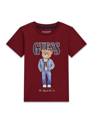 Obrázek produktu Guess T-Shirt N6RI05 K8HM4 Bordó Regular Fit