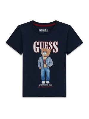Obrázek produktu Guess T-Shirt N6RI05 K8HM4 Tmavomodrá Regular Fit