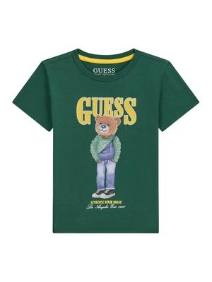 Obrázek produktu Guess T-Shirt N6RI05 K8HM4 Zelená Regular Fit