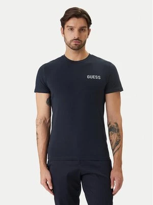 Obrázek produktu Guess T-Shirt U6GM03 K6YW1 Tmavomodrá Slim Fit