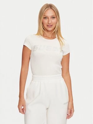 Obrázek produktu Guess T-Shirt V4BI16 KCIV1 Écru Regular Fit