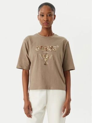 Obrázek produktu Guess T-Shirt V4YI06 I3Z14 Béžová Regular Fit