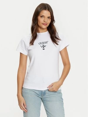 Obrázek produktu Guess T-Shirt V4YI21 KCDH1 Bílá Slim Fit