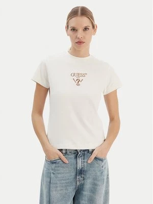 Obrázek produktu Guess T-Shirt V4YI21 KCDH1 Écru Regular Fit