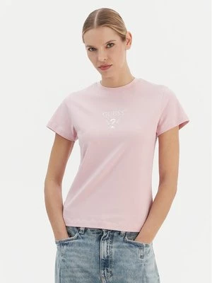 Obrázek produktu Guess T-Shirt V4YI21 KCDH1 Růžová Regular Fit