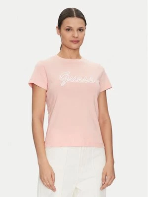 Obrázek produktu Guess T-Shirt V5GI02 K9RM1 Růžová Slim Fit