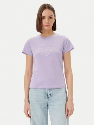 Obrázek produktu Guess T-Shirt V5GI10 K9RM1 Fialová Regular Fit