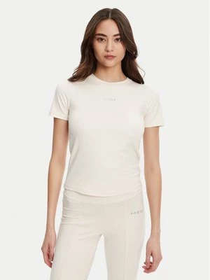 Obrázek produktu Guess T-Shirt V5RI10 KCD02 Écru Regular Fit Krémová