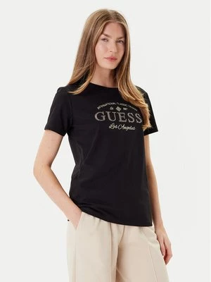 Obrázek produktu Guess T-Shirt V5YI13 J1314 Černá Regular Fit