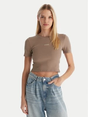 Obrázek produktu Guess T-Shirt V5YP08 K8RT2 Khaki Slim Fit