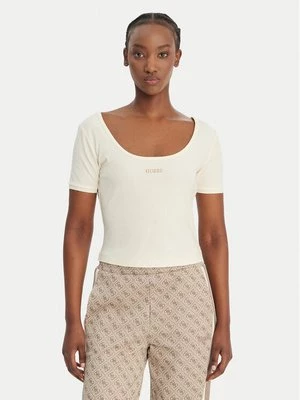 Obrázek produktu Guess T-Shirt V6GP04 K2969 Écru Slim Fit