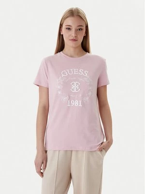 Obrázek produktu Guess T-Shirt V6RI12 J1314 Růžová Regular Fit