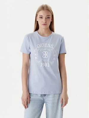 Obrázek produktu Guess T-Shirt V6RI12 J1314 Světle modrá Regular Fit
