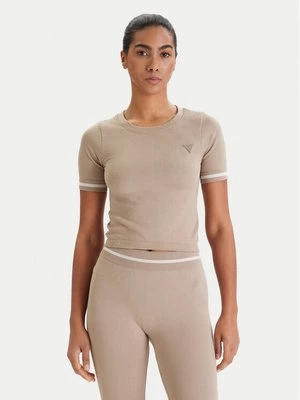 Obrázek produktu Guess T-Shirt V6RP02 Z4692 Béžová Slim Fit