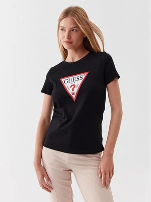 Obrázek produktu Guess T-Shirt W1YI1B I3Z14 Černá Slim Fit