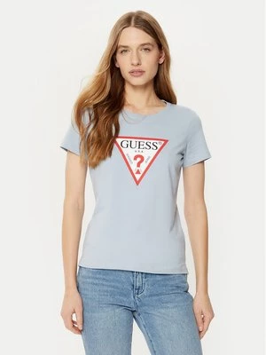 Obrázek produktu Guess T-Shirt W1YI1B I3Z14 Modrá Slim Fit