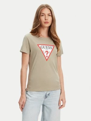 Obrázek produktu Guess T-Shirt W1YI1B I3Z14 Zelená Regular Fit