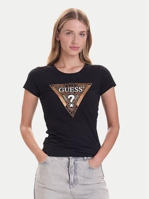 Obrázek produktu Guess T-Shirt W5BI28 J1314 Černá Slim Fit