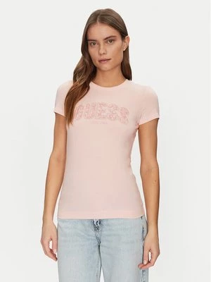 Obrázek produktu Guess T-Shirt W5GI04 J1314 Růžová Slim Fit