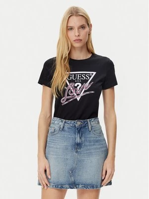 Obrázek produktu Guess T-Shirt W5GI05 I3Z14 Černá Regular Fit