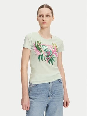 Obrázek produktu Guess T-Shirt W5GI07 J1314 Tyrkysová Slim Fit
