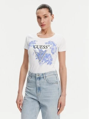 Obrázek produktu Guess T-Shirt W5GI08 J1314 Bílá Slim Fit