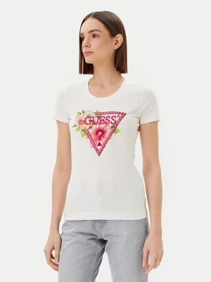 Obrázek produktu Guess T-Shirt W5GI10 J1314 Bílá Slim Fit