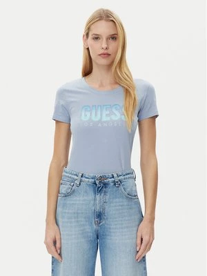 Obrázek produktu Guess T-Shirt W5GI14 J1314 Modrá Regular Fit