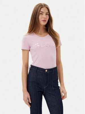 Obrázek produktu Guess T-Shirt W5GI17 J1314 Růžová Slim Fit