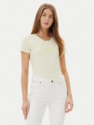 Obrázek produktu Guess T-Shirt W5GI17 J1314 Žlutá Slim Fit