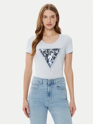 Obrázek produktu Guess T-Shirt W5RI00 J1314 Modrá Regular Fit