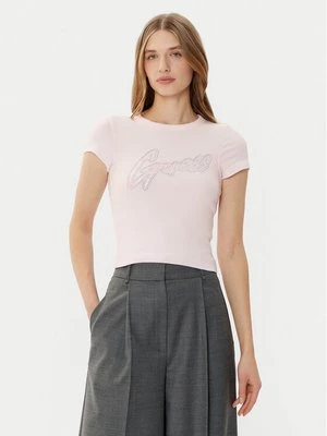 Obrázek produktu Guess T-Shirt W5RI68KA0H1 Růžová Slim Fit
