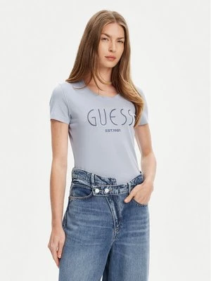 Obrázek produktu Guess T-Shirt W5YI05 J1314 Modrá Regular Fit