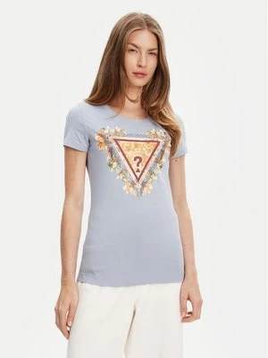 Obrázek produktu Guess T-Shirt W5YI08 J1314 Modrá Regular Fit