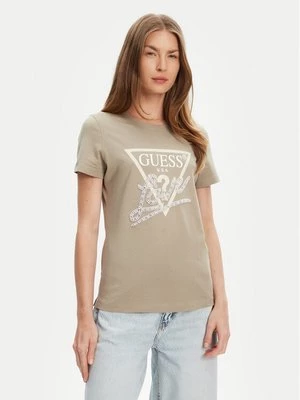 Obrázek produktu Guess T-Shirt W5YI40 I3Z14 Zelená Regular Fit