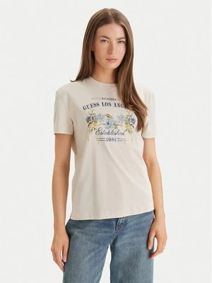 Obrázek produktu Guess T-Shirt W6GI27 K3160 Béžová Regular Fit