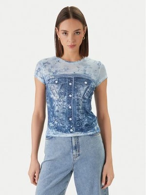 Obrázek produktu Guess T-Shirt W6GI44 K3614 Modrá Regular Fit