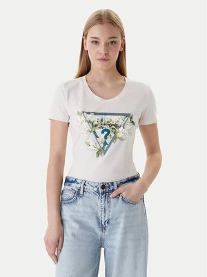 Obrázek produktu Guess T-Shirt W6RI35 J1314 Écru Slim Fit