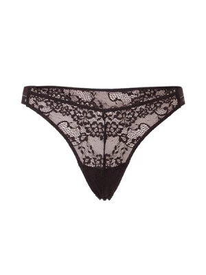 Obrázek produktu GUESS Tanga 'JANE'  černá / bílá