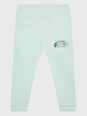 Obrázek produktu Guess Teplákové kalhoty K3RQ11 KA6R0 Zelená Regular Fit