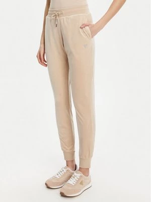 Obrázek produktu Guess Teplákové kalhoty V3BB27 K0232 Béžová Regular Fit
