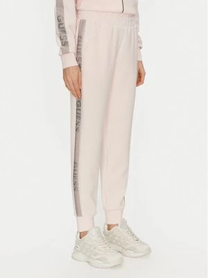 Obrázek produktu Guess Teplákové kalhoty W5RB00 KBYE2 Růžová Regular Fit